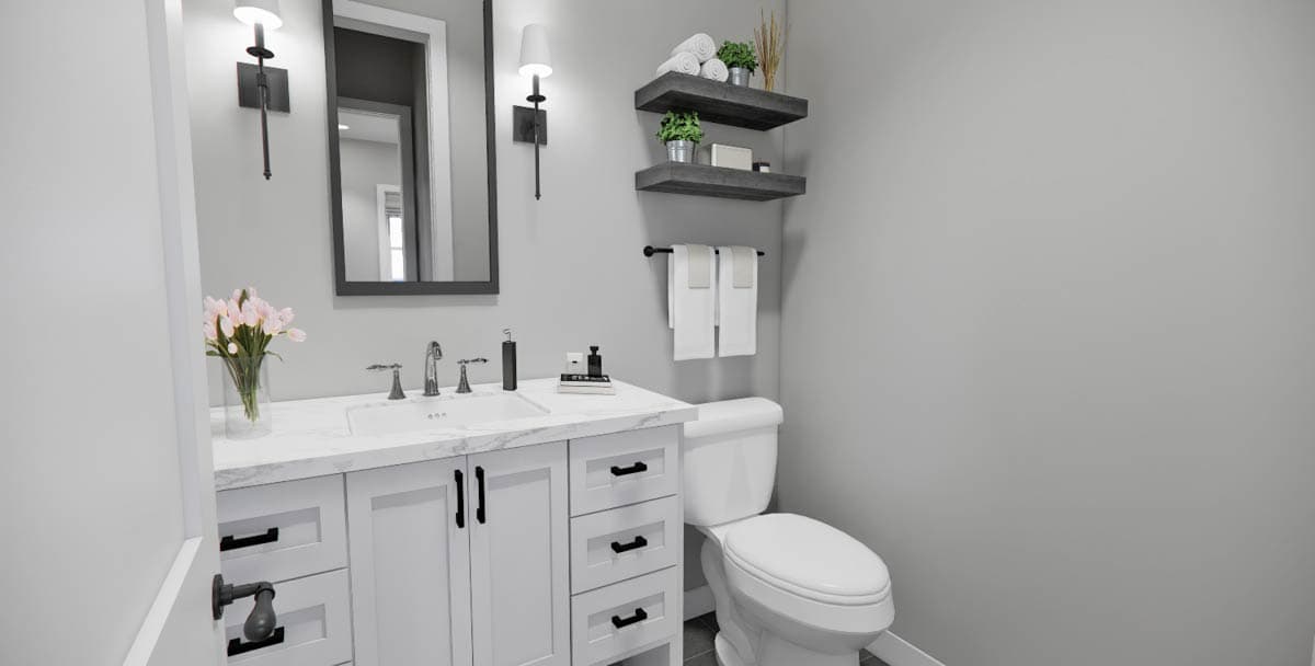 Plan 14816RK: 3-Bedroom Bungalow House Plan with Loft - 1995 Sq Ft - Image #24 - Craftsman, Traditional