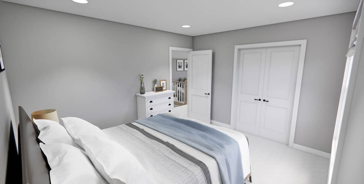 Plan 14816RK: 3-Bedroom Bungalow House Plan with Loft - 1995 Sq Ft - Image #37 - Craftsman, Traditional