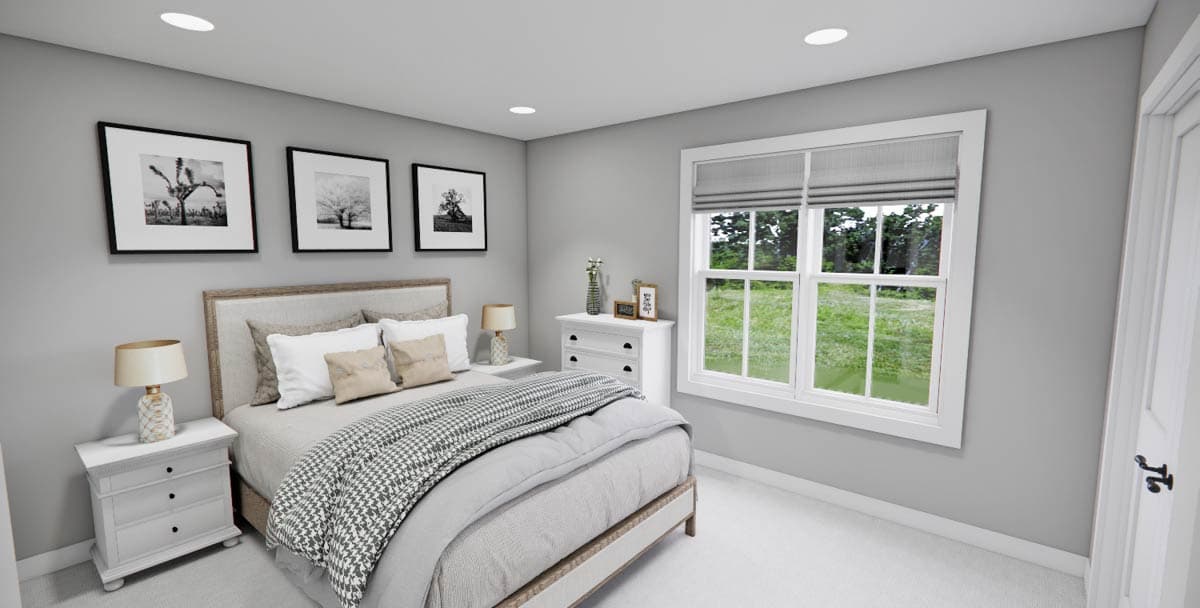 Plan 14816RK: 3-Bedroom Bungalow House Plan with Loft - 1995 Sq Ft - Image #40 - Craftsman, Traditional