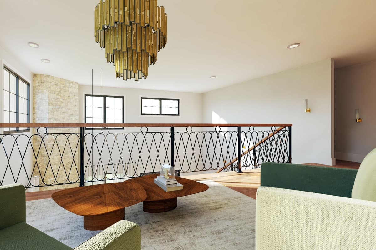 Plan 135298GRA: 5-Bed Modern Farmhouse Plan with Two-Story Great Room and a Bunk Room - Image #16 - Country, Farmhouse, Modern Farmhouse