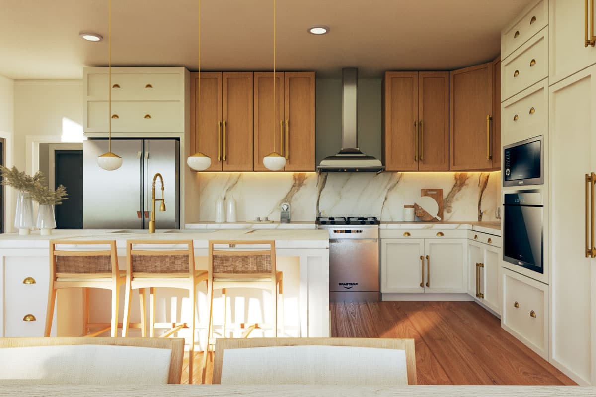 Plan 135298GRA: 5-Bed Modern Farmhouse Plan with Two-Story Great Room and a Bunk Room - Image #11 - Country, Farmhouse, Modern Farmhouse