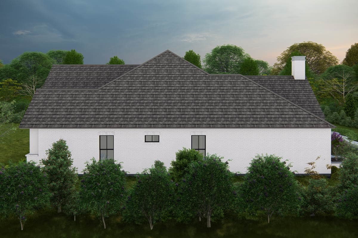 Plan 25444TF: 4-Bed New American House Plan with Guest Suite and Outdoor Kitchen - 3620 Sq Ft - Image #13 - Craftsman, New American, Ranch