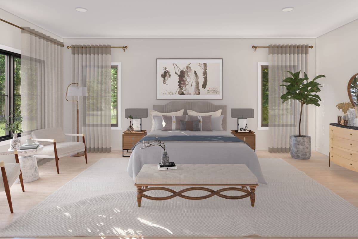 Plan 135299GRA: 4-Bedroom Barndominium House Plan with Oversized Garage and Workshop - 3011 Sq Ft - Image #12 - Barndominium, Country, Ranch