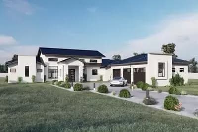 3-Bed Hill Country Home Plan with Game Room and Outdoor Kitchen - 3254 Sq Ft
