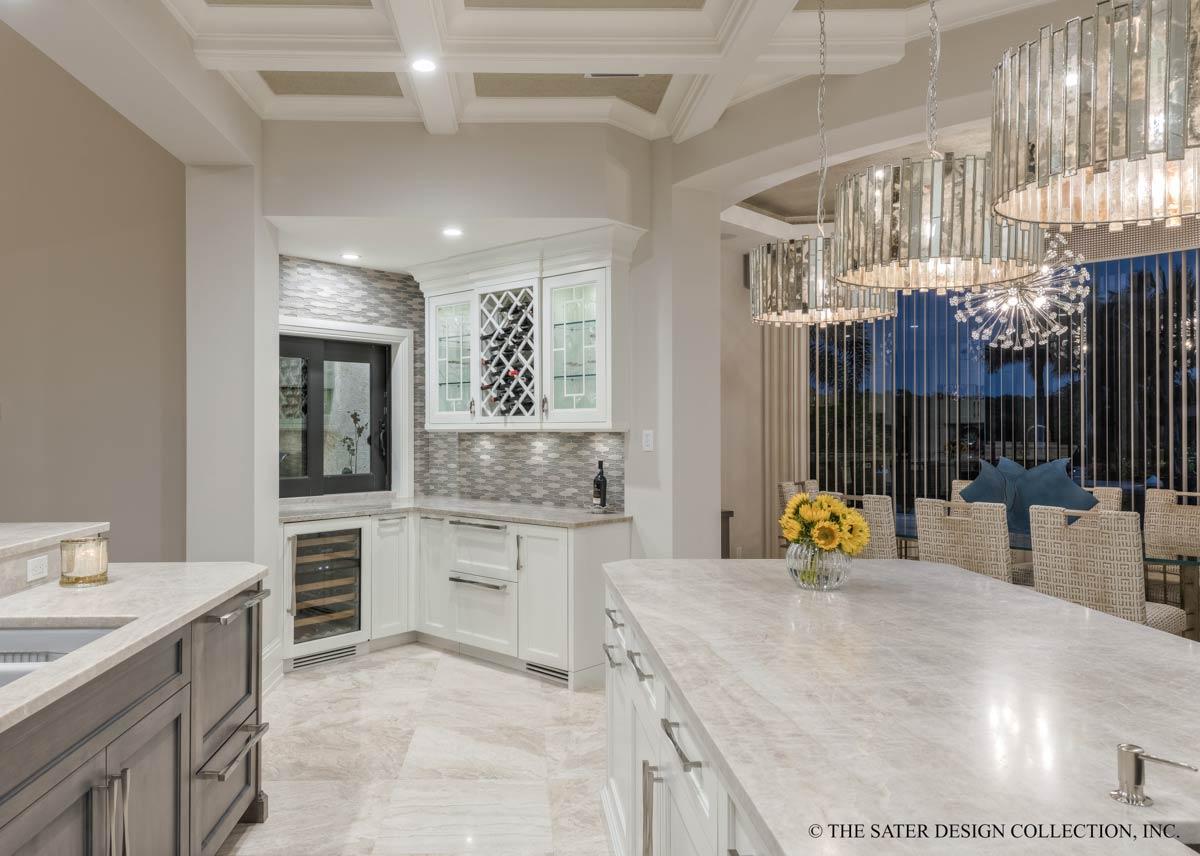 Plan 340129STR: Two-Story Mediterranean House Plan with Outdoor Kitchen and Fireplace - 5330 Sq Ft - Image #23 - Coastal, Florida-Style, Mediterranean, Tuscan