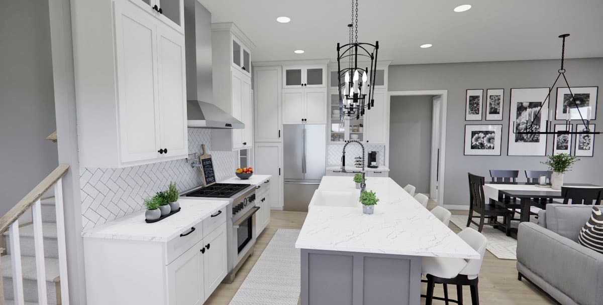 Plan 14824RK: Two-Story Country Farmhouse with Main Floor Master - 1995 Sq Ft - Image #17 - Country, Craftsman, Farmhouse