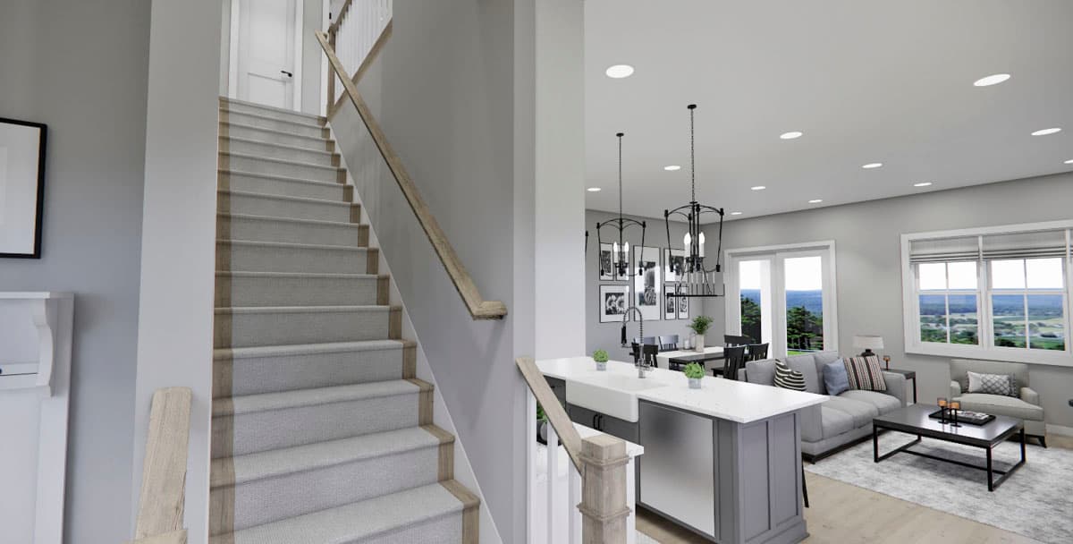 Plan 14824RK: Two-Story Country Farmhouse with Main Floor Master - 1995 Sq Ft - Image #32 - Country, Craftsman, Farmhouse