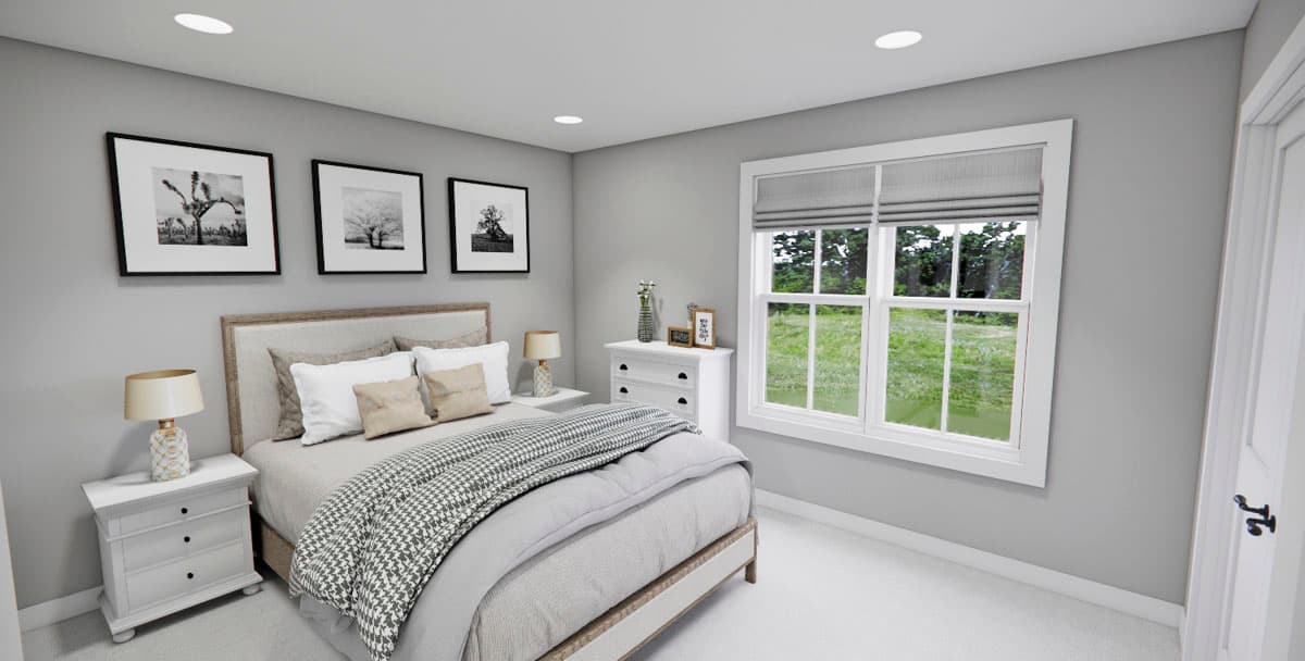 Plan 14824RK: Two-Story Country Farmhouse with Main Floor Master - 1995 Sq Ft - Image #40 - Country, Craftsman, Farmhouse