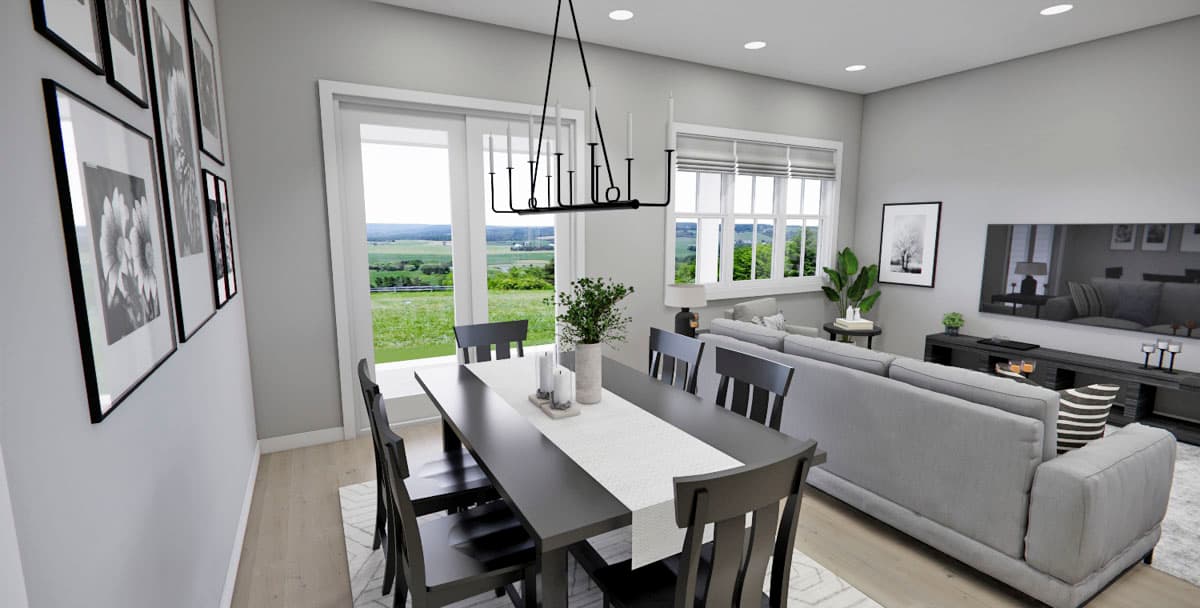 Plan 14825RK: Two-Story Country Farmhouse with Loft Above - 1995 Sq Ft - Image #19 - Country, Farmhouse
