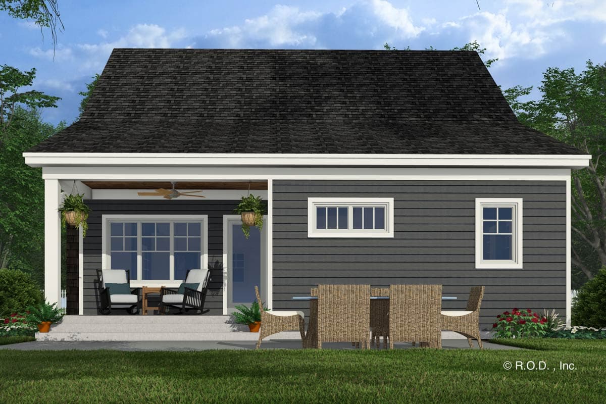 Plan 14831RK: 4-Bed Craftsman House Plan with Loft - 2223 Sq Ft - Image #7 - Country, Craftsman, Traditional
