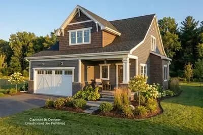 4-Bed Craftsman House Plan with Loft - 2223 Sq Ft