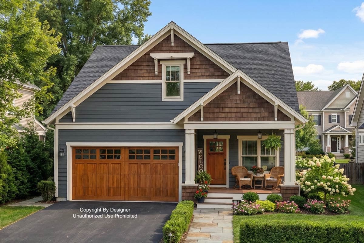 Plan 14834RK: Two-Story Traditional House Plan with Outdoor Porch - 2165 Sq Ft - Video Cover Image - Country, Traditional