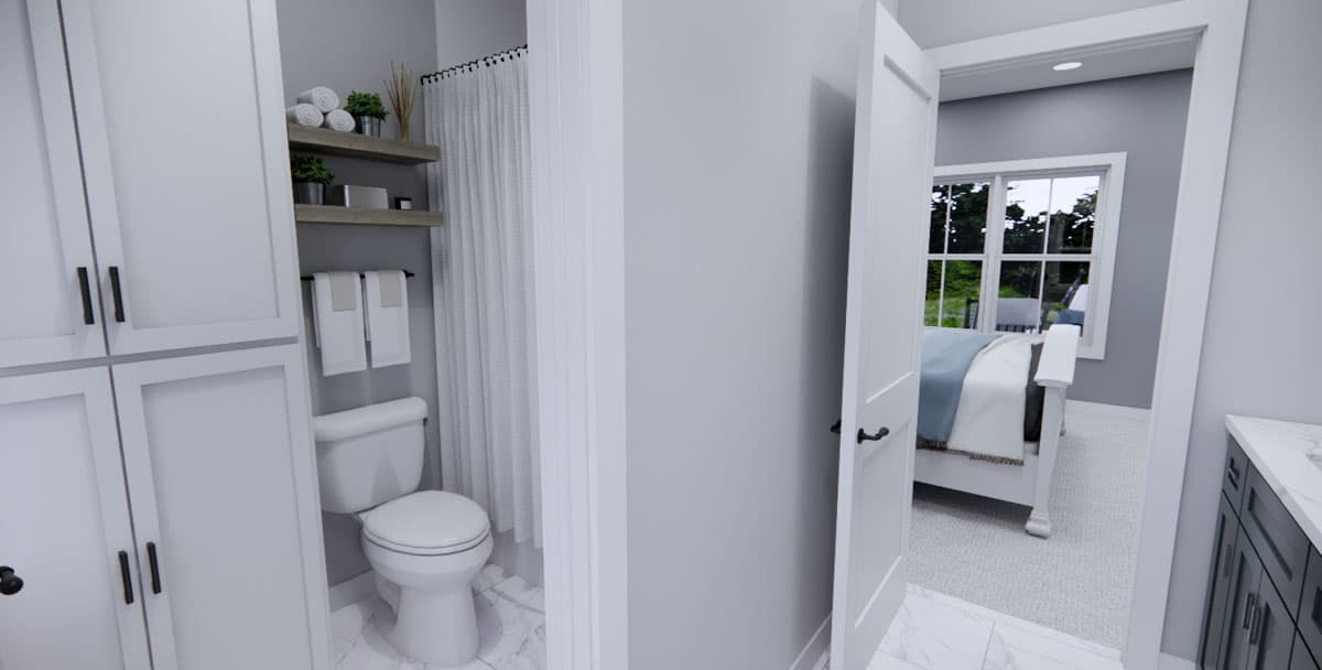 Plan 14836RK: Two-Story Craftsman House Plan with Jack and Jill Bathroom - 2165 Sq Ft - Image #19 - Country, Craftsman