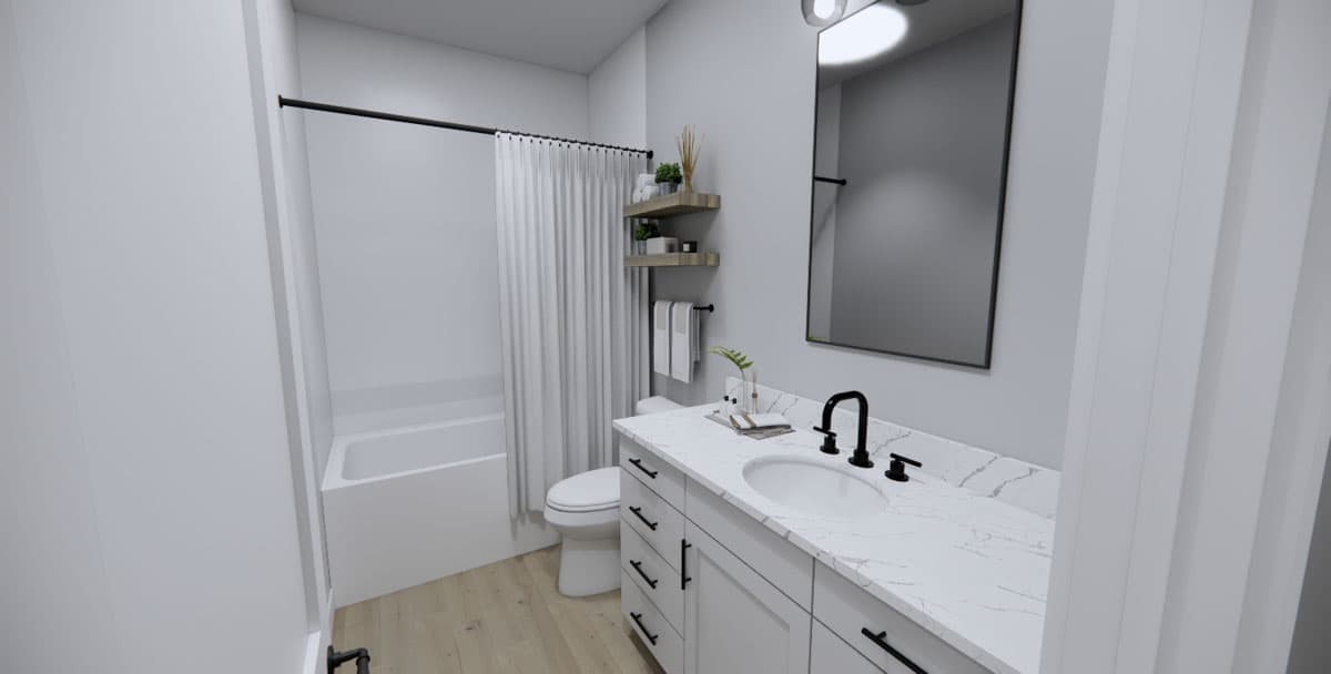 Plan 14836RK: Two-Story Craftsman House Plan with Jack and Jill Bathroom - 2165 Sq Ft - Image #24 - Country, Craftsman