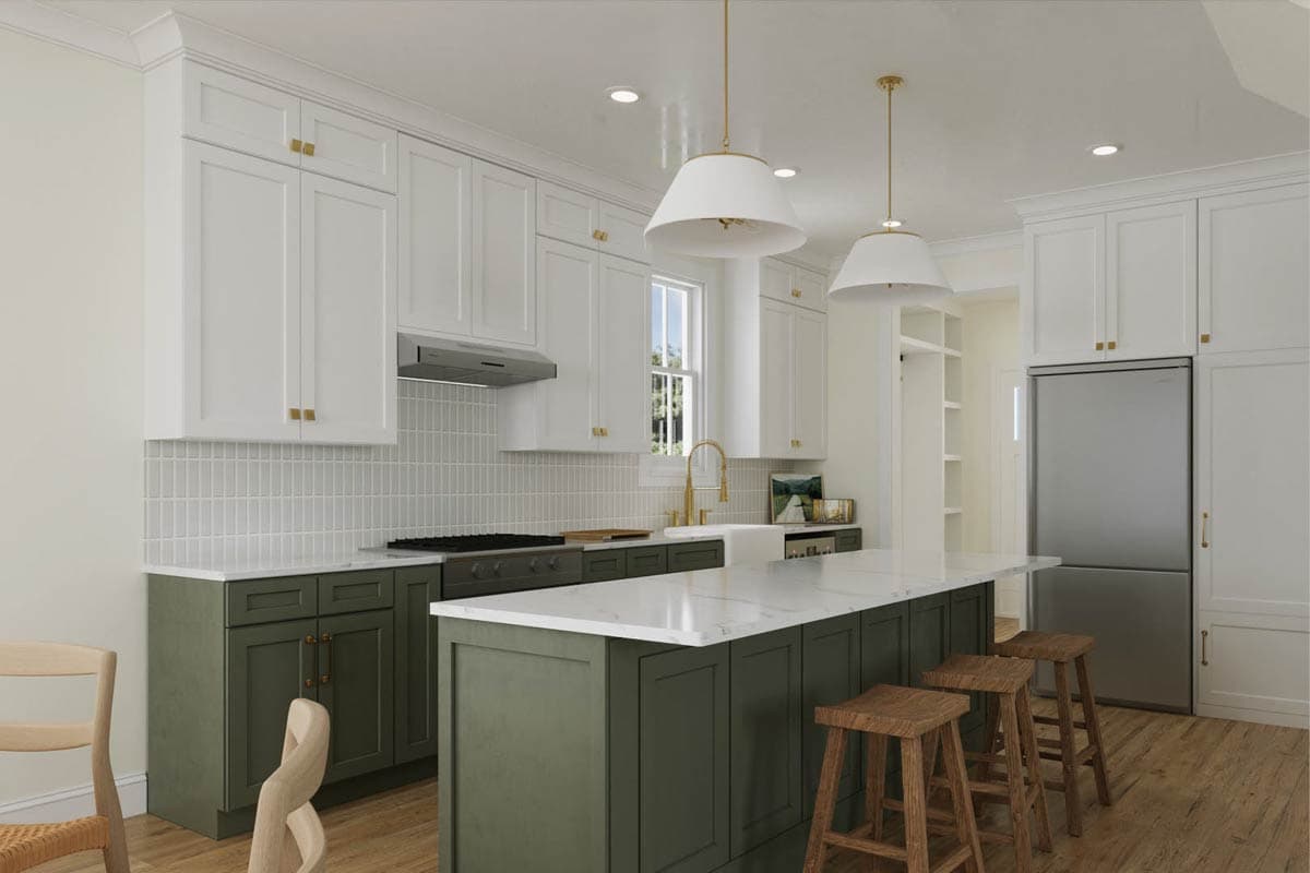 Plan 50231PH: 2000 Sq Ft Modern Farmhouse Plan with Flex Room and 2-Car Garage - 2010 Sq Ft - Image #10 - Country, Modern Farmhouse, New American, Traditional