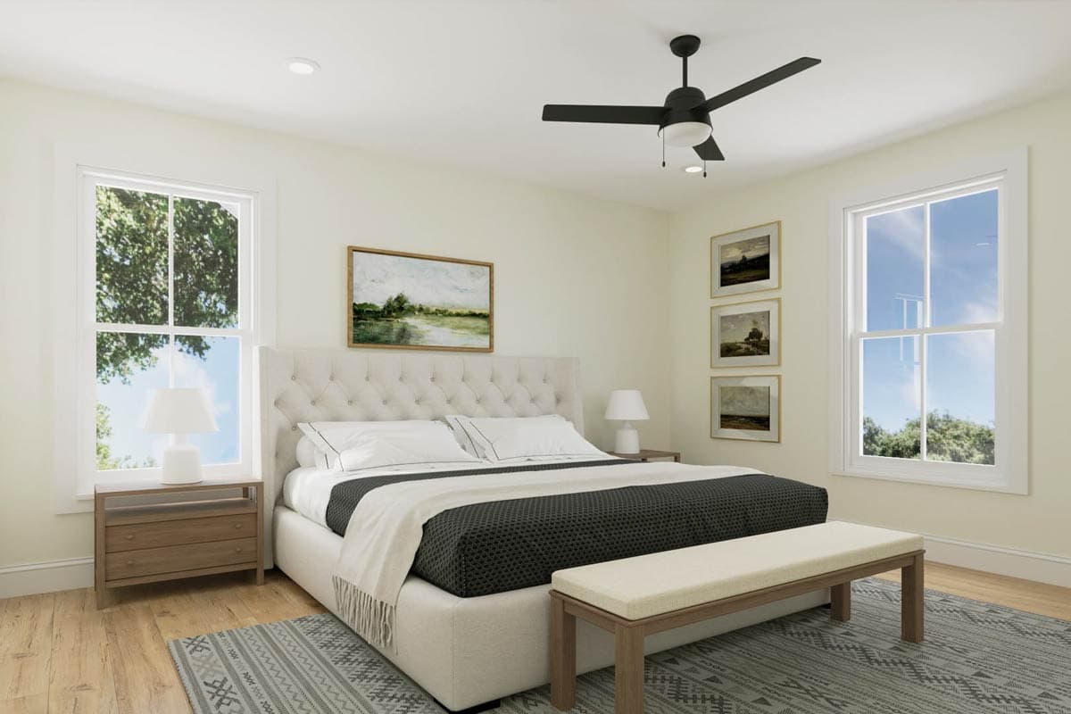 Plan 50231PH: 2000 Sq Ft Modern Farmhouse Plan with Flex Room and 2-Car Garage - 2010 Sq Ft - Image #12 - Country, Modern Farmhouse, New American, Traditional