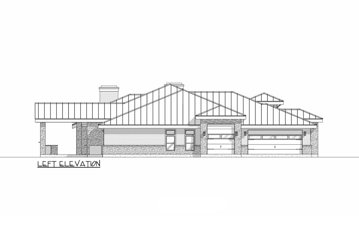 Plan 307721RAD: 4-Bed Hill Country House Plan with Media and Game Room - 4771 Sq Ft - Image #20 - Hill Country, Traditional