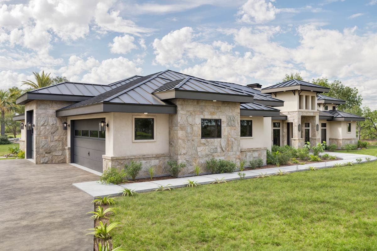 Plan 307721RAD: 4-Bed Hill Country House Plan with Media and Game Room - 4771 Sq Ft - Image #9 - Hill Country, Traditional