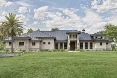 4-Bed Hill Country House Plan with Media and Game Room - 4771 Sq Ft