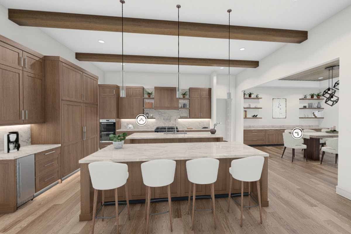 Plan 25445TF: 4-Bed Craftsman House Plan with Optionally Finished Bonus Room - 5092 Sq Ft - Virtual Tour Cover Image - Country, Craftsman, New American