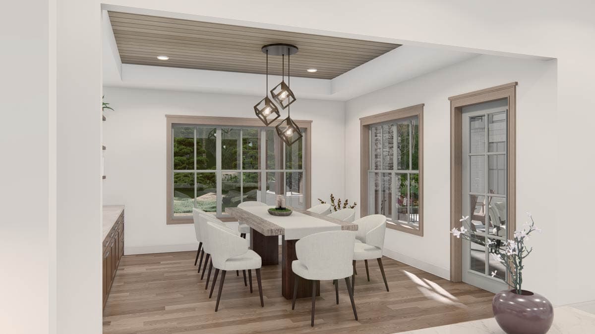 Plan 25445TF: 4-Bed Craftsman House Plan with Optionally Finished Bonus Room - 5092 Sq Ft - Image #19 - Country, Craftsman, New American