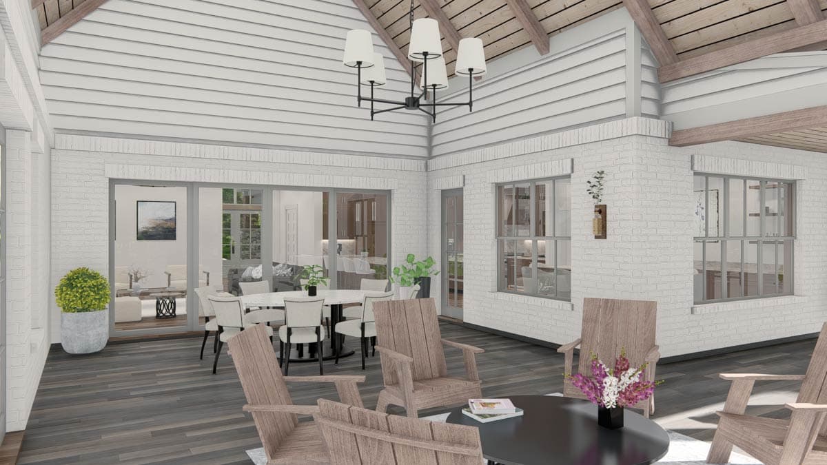 Plan 25445TF: 4-Bed Craftsman House Plan with Optionally Finished Bonus Room - 5092 Sq Ft - Image #28 - Country, Craftsman, New American