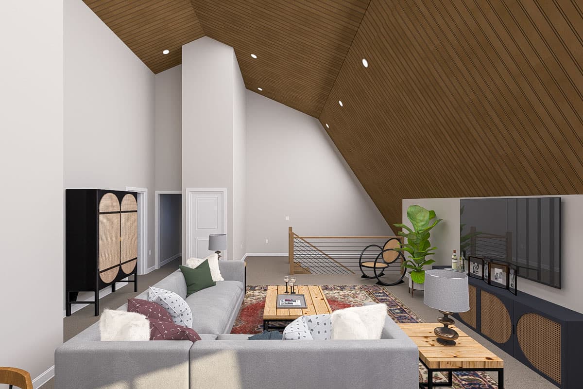 Plan 61536UT: 3-Bed Barndominium House Plan with Home Office - 2984 Sq Ft - Image #11