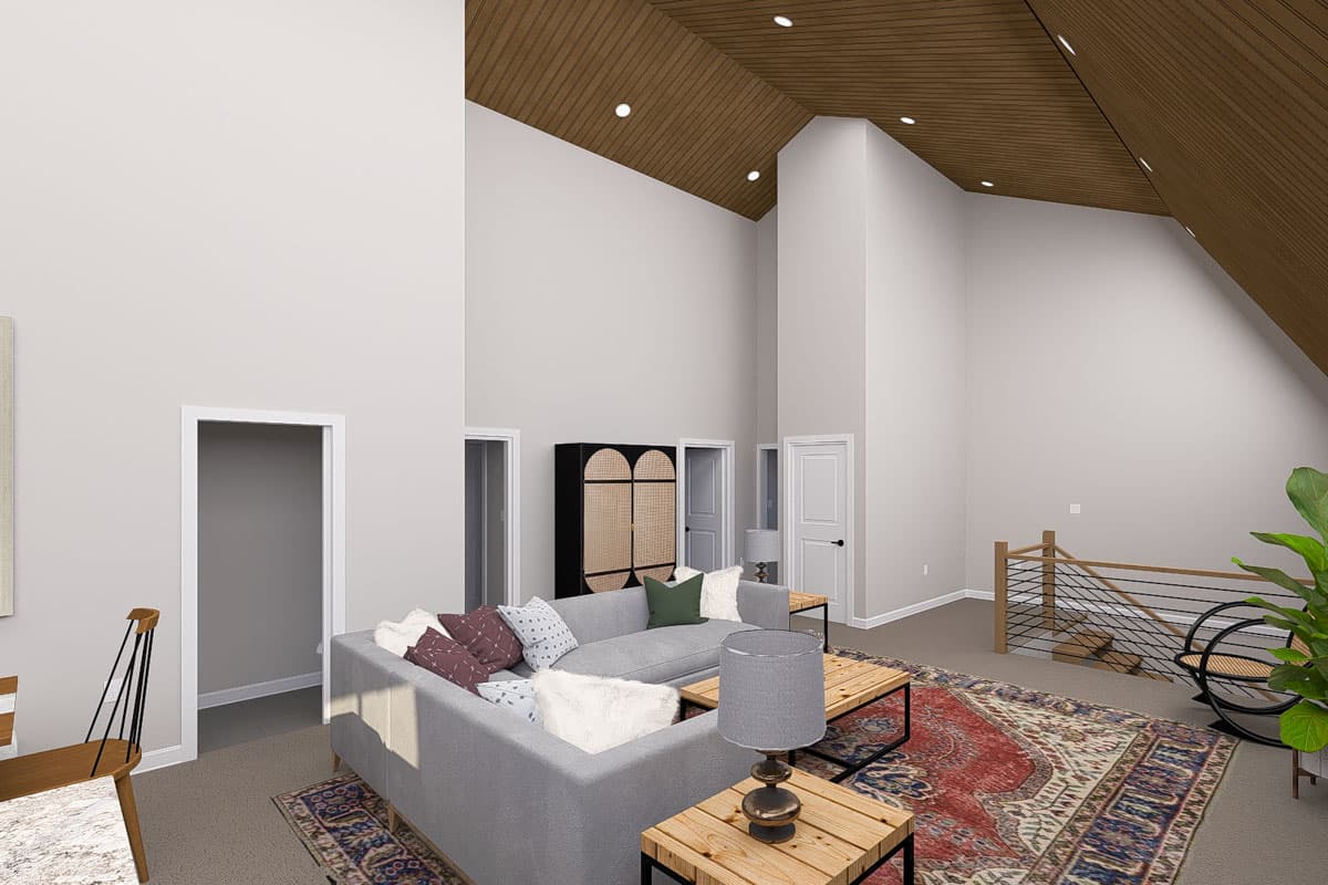 Plan 61536UT: 3-Bed Barndominium House Plan with Home Office - 2984 Sq Ft - Image #12