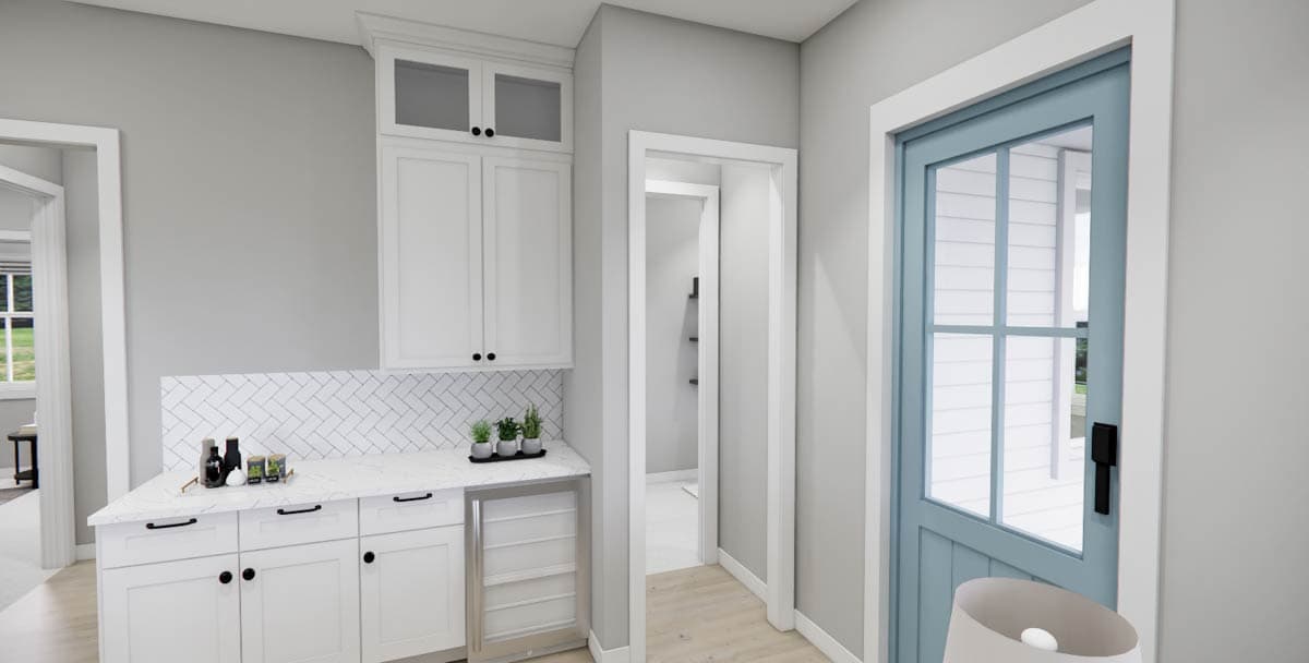 Plan 14837RK: 4-Bed Traditional Craftsman House Plan with Home Office - 2223 Sq Ft - Image #28 - Country, Craftsman, Traditional