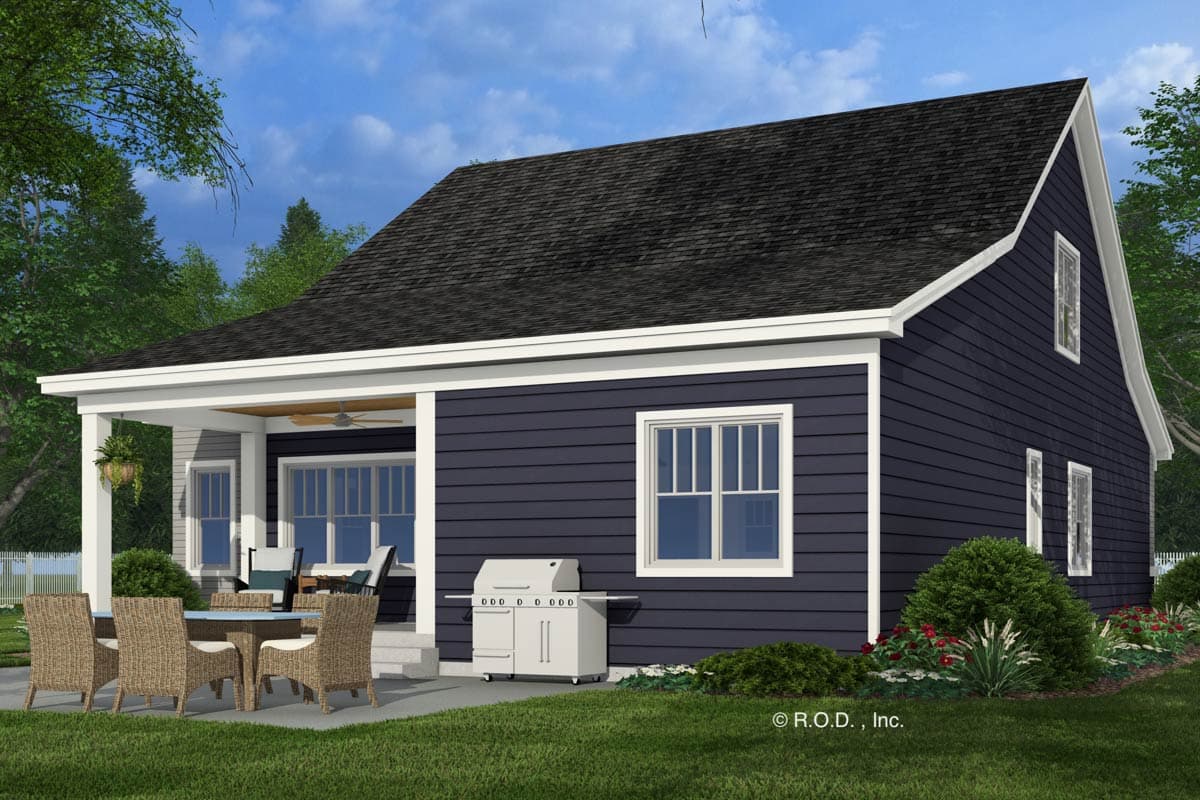 Plan 14838RK: Two-Story Bungalow House Plan with 4 Bedrooms - 2225 Sq Ft - Image #6 - Bungalow, Country, Craftsman, Traditional