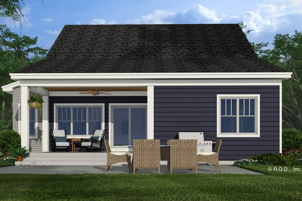 Plan 14838RK: Two-Story Bungalow House Plan with 4 Bedrooms - 2225 Sq Ft - Image #7 - Bungalow, Country, Craftsman, Traditional