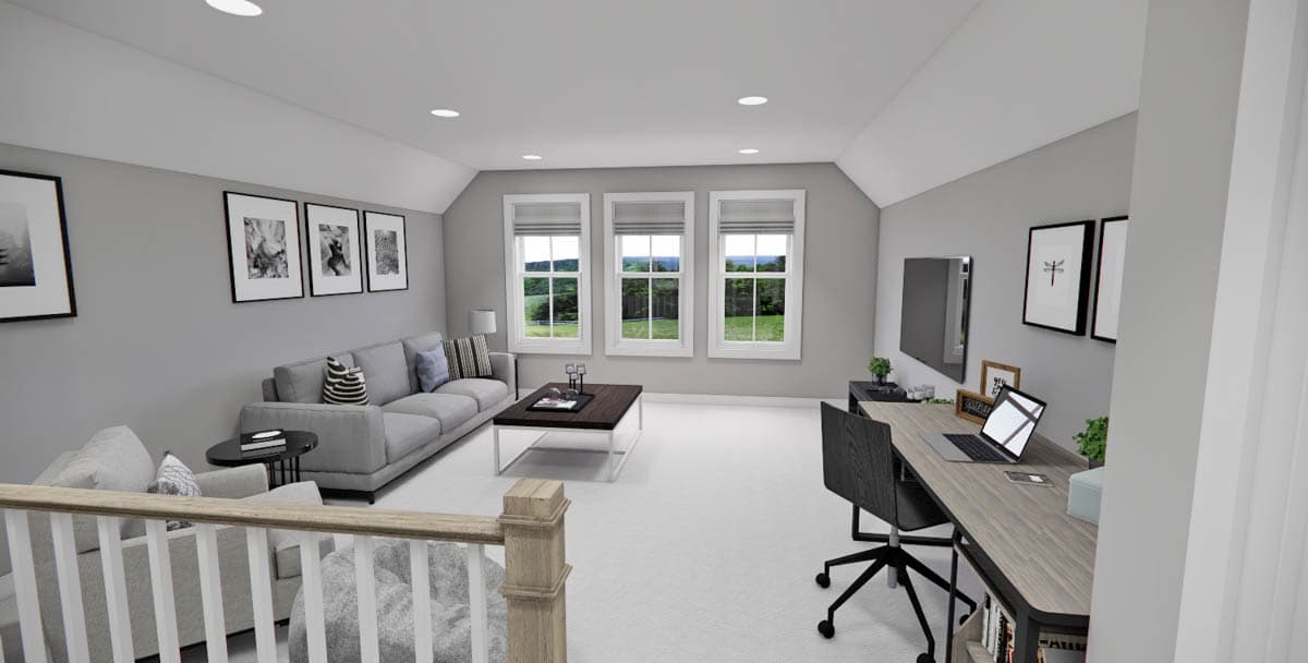 Plan 14838RK: Two-Story Bungalow House Plan with 4 Bedrooms - 2225 Sq Ft - Image #36 - Bungalow, Country, Craftsman, Traditional