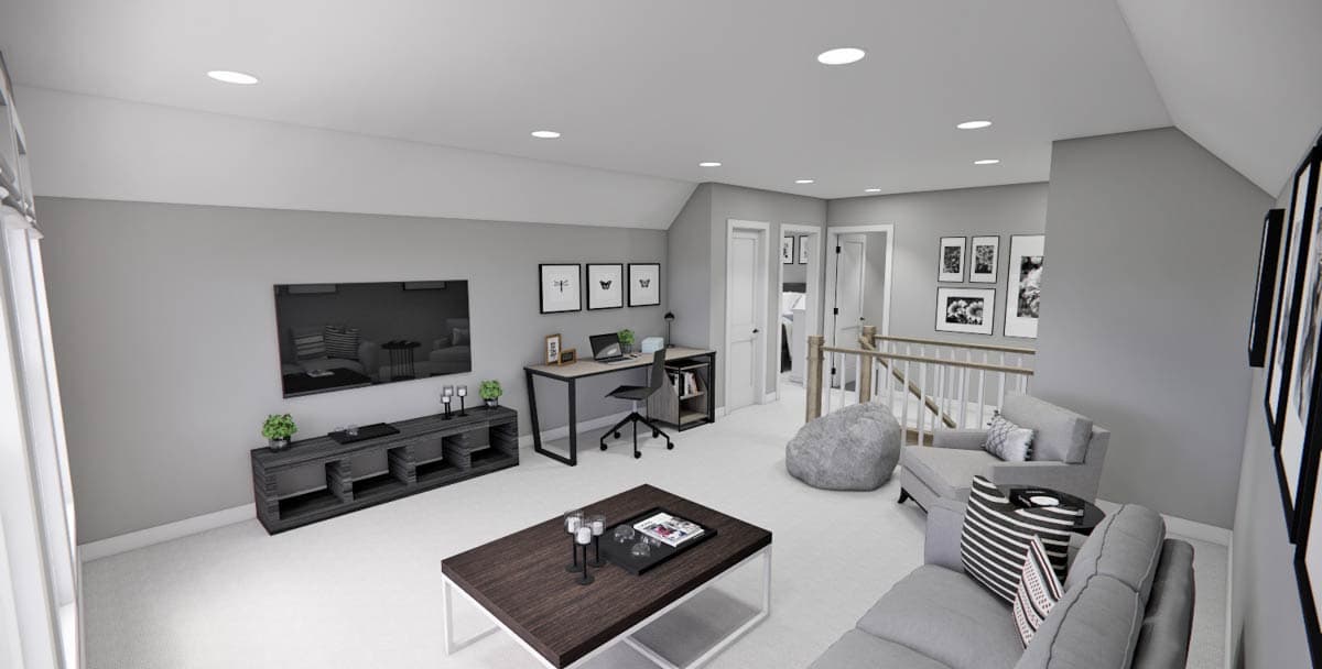 Plan 14838RK: Two-Story Bungalow House Plan with 4 Bedrooms - 2225 Sq Ft - Image #38 - Bungalow, Country, Craftsman, Traditional