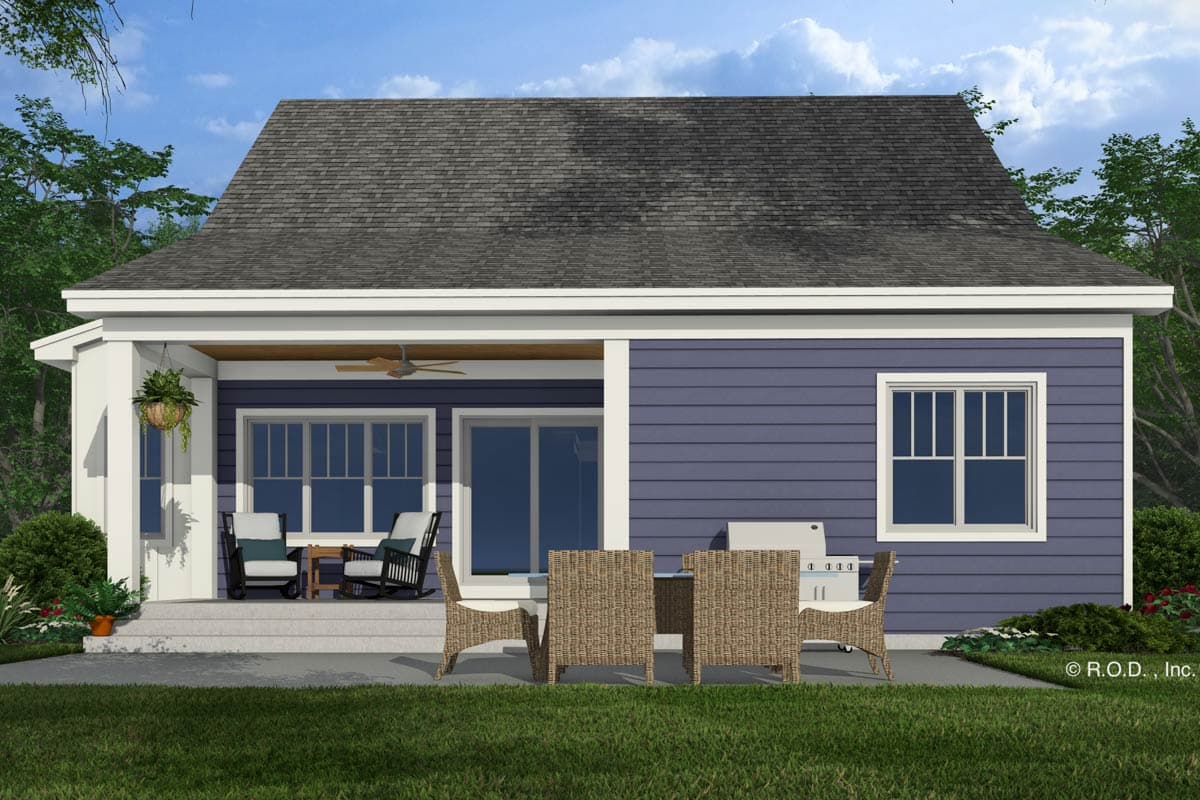 Plan 14839RK: 4-Bed Craftsman House Plan with Upstairs Loft - 2225 Sq Ft - Image #6 - Bungalow, Country, Craftsman, New American