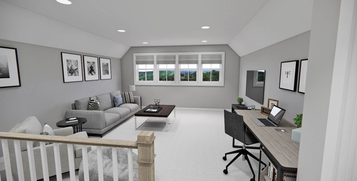 Plan 14839RK: 4-Bed Craftsman House Plan with Upstairs Loft - 2225 Sq Ft - Image #35 - Bungalow, Country, Craftsman, New American