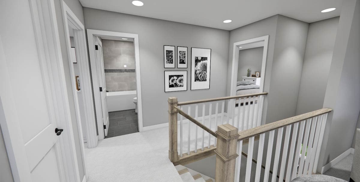 Plan 14839RK: 4-Bed Craftsman House Plan with Upstairs Loft - 2225 Sq Ft - Image #41 - Bungalow, Country, Craftsman, New American