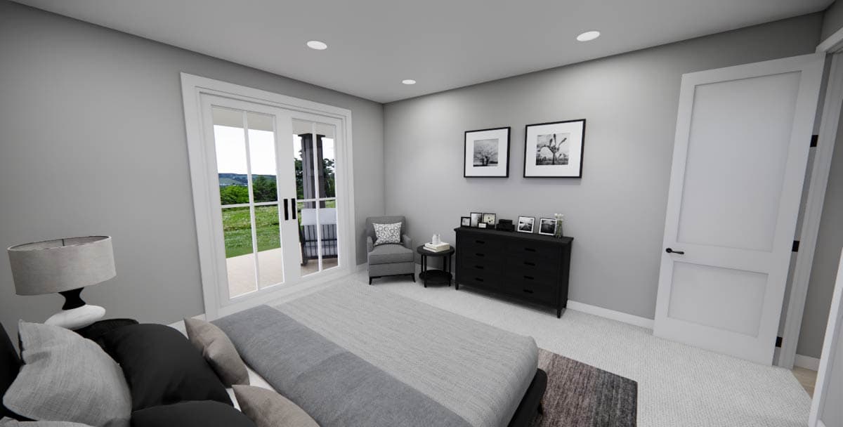 Plan 14841RK: 3-Bed Hill Country House Plan with Rear Outdoor Living - 2451 Sq Ft - Image #23 - Contemporary, Hill Country