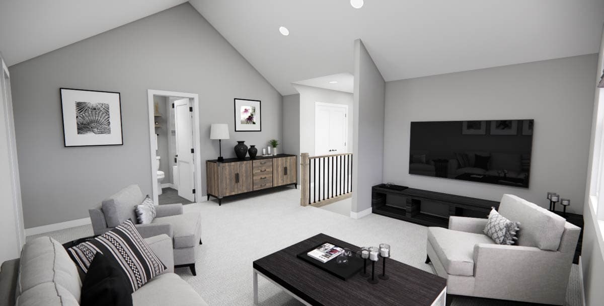 Plan 14841RK: 3-Bed Hill Country House Plan with Rear Outdoor Living - 2451 Sq Ft - Image #30 - Contemporary, Hill Country