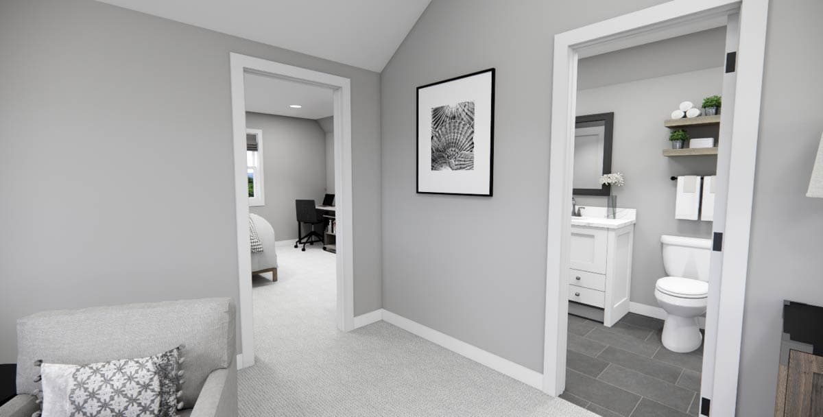 Plan 14841RK: 3-Bed Hill Country House Plan with Rear Outdoor Living - 2451 Sq Ft - Image #35 - Contemporary, Hill Country