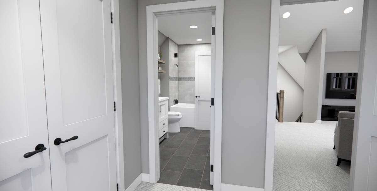 Plan 14841RK: 3-Bed Hill Country House Plan with Rear Outdoor Living - 2451 Sq Ft - Image #38 - Contemporary, Hill Country