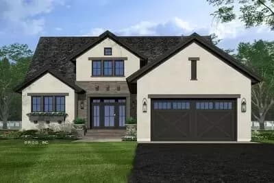 3-Bed Hill Country House Plan with Rear Outdoor Living - 2451 Sq Ft