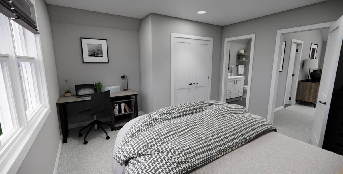 Plan 14843RK: 3-Bed Modern Farmhouse Plan with Loft Above - 2451 Sq Ft - Image #38