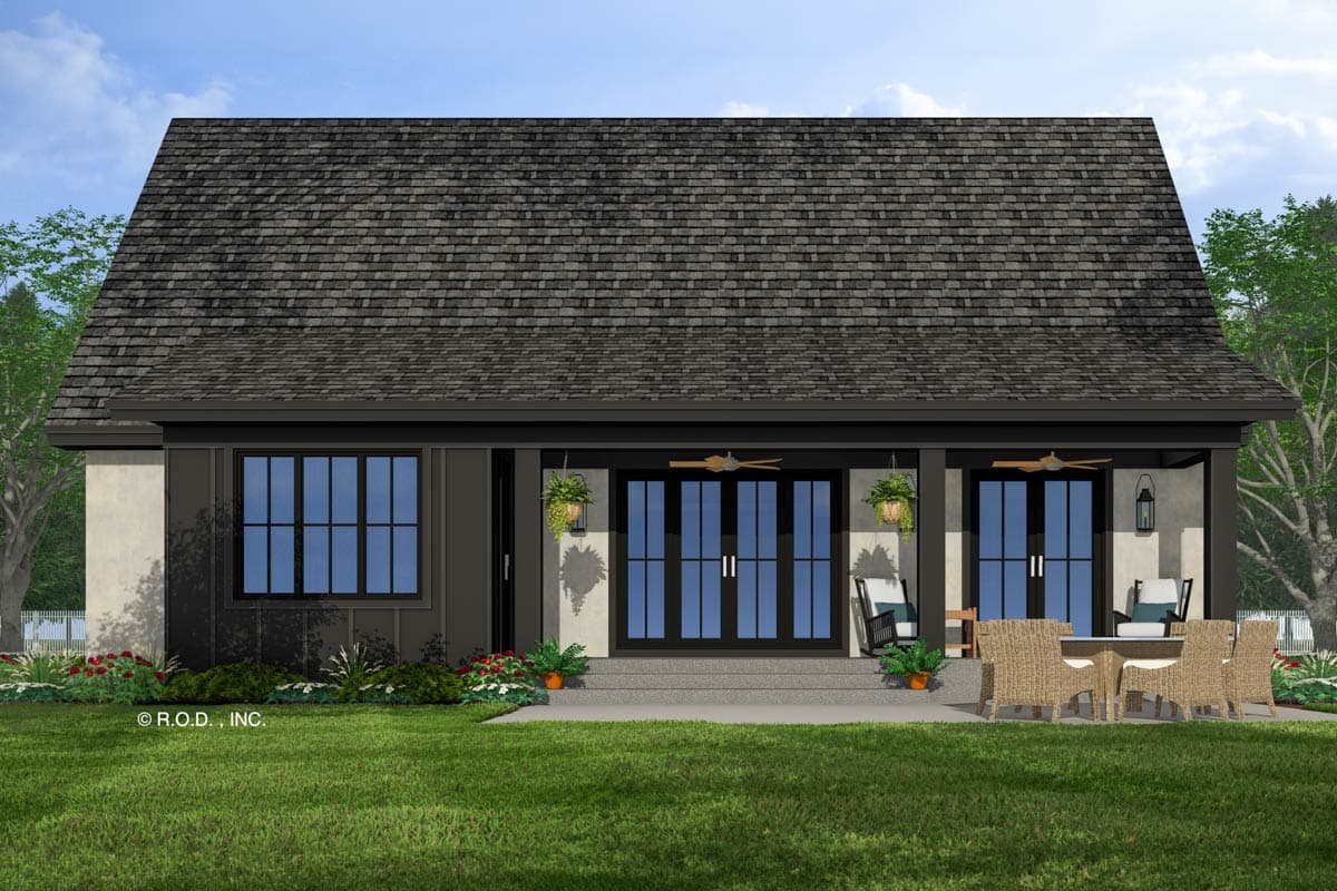 Plan 14843RK: 3-Bed Modern Farmhouse Plan with Loft Above - 2451 Sq Ft - Image #7