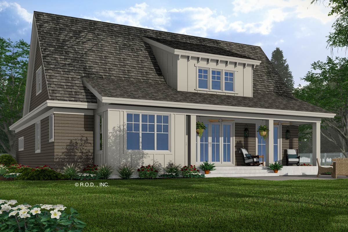 Plan 14846RK: Two-Story Traditional House Plan with 4 Bedrooms - 2588 Sq Ft - Image #5 - Country, Traditional