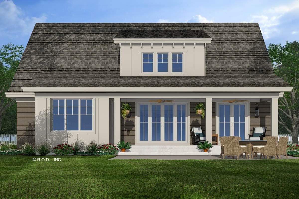 Plan 14846RK: Two-Story Traditional House Plan with 4 Bedrooms - 2588 Sq Ft - Image #7 - Country, Traditional