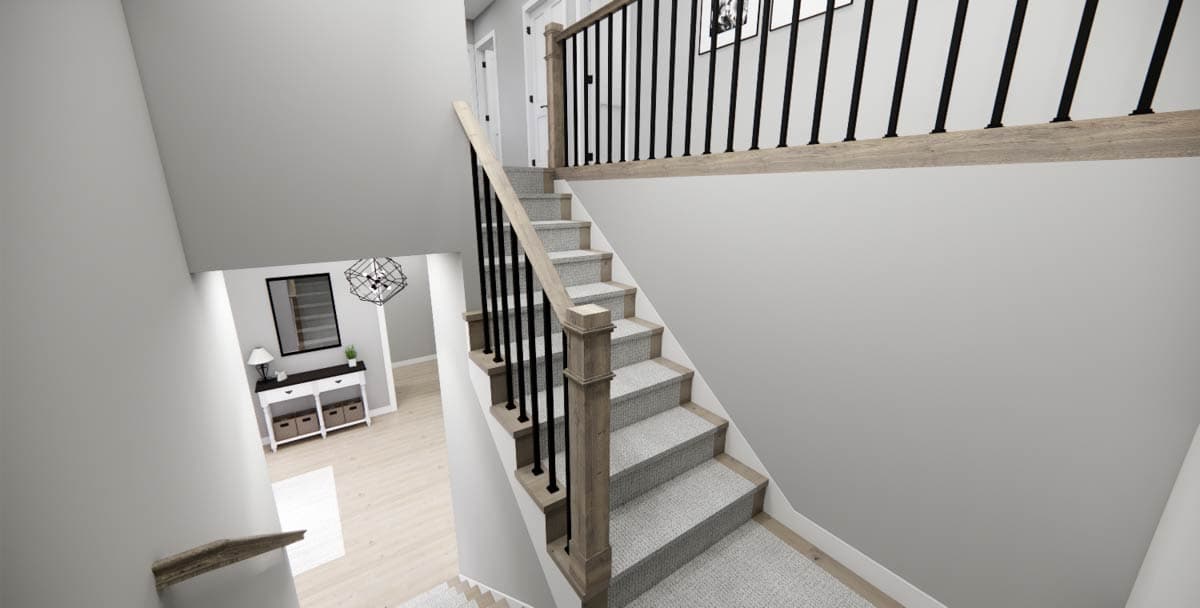 Plan 14848RK: 4-Bed New American House Plan with Jack and Jill Bathroom - 2588 Sq Ft - Image #29 - Country, Farmhouse, Modern Farmhouse, New American