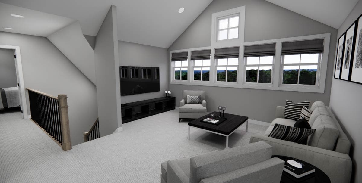 Plan 14848RK: 4-Bed New American House Plan with Jack and Jill Bathroom - 2588 Sq Ft - Image #30 - Country, Farmhouse, Modern Farmhouse, New American