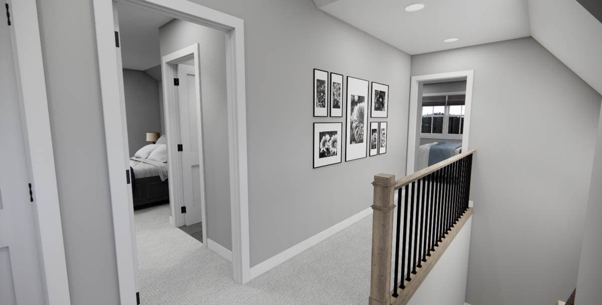 Plan 14848RK: 4-Bed New American House Plan with Jack and Jill Bathroom - 2588 Sq Ft - Image #32 - Country, Farmhouse, Modern Farmhouse, New American