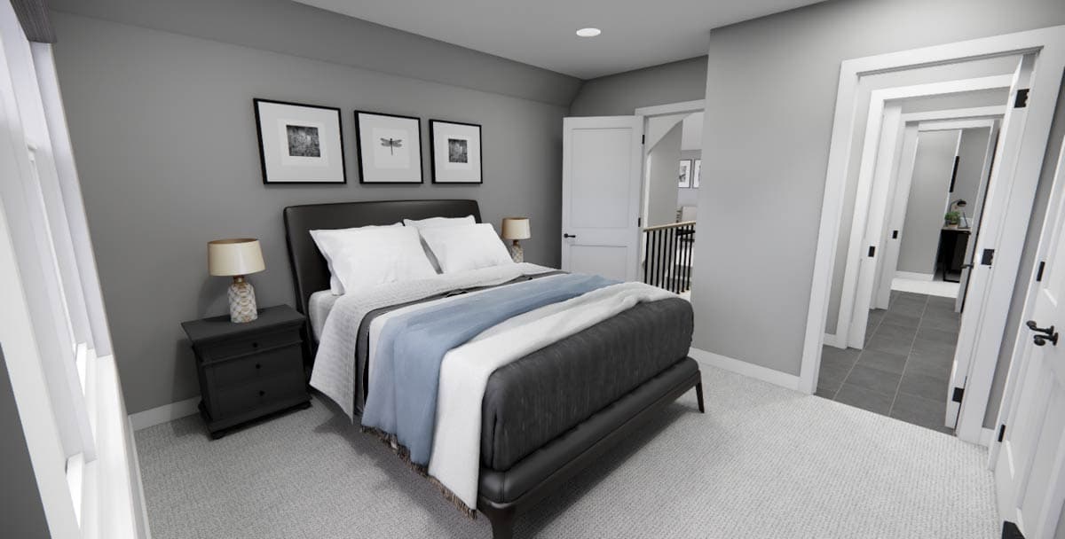 Plan 14848RK: 4-Bed New American House Plan with Jack and Jill Bathroom - 2588 Sq Ft - Image #34 - Country, Farmhouse, Modern Farmhouse, New American