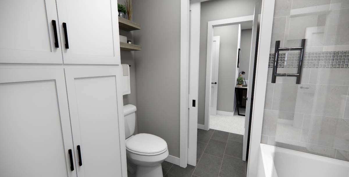 Plan 14848RK: 4-Bed New American House Plan with Jack and Jill Bathroom - 2588 Sq Ft - Image #36 - Country, Farmhouse, Modern Farmhouse, New American